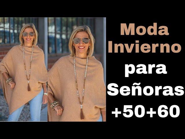 MODA INVIERNO 2023/ SEÑORAS MODERNAS DE 50 60 Y 70 AÑOS /COMO VESTIR EN INVIERNO