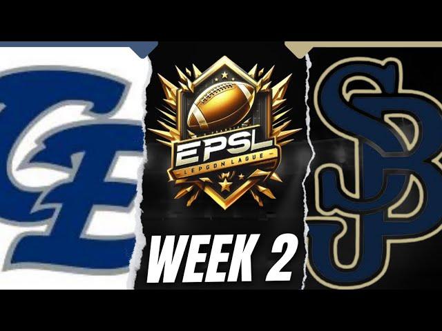 EPSL HS Series: Clovis East vs St. John Bosco - Week 2