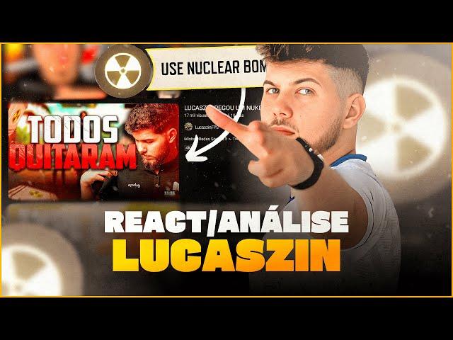 REACT/Análise do melhor Jogador de COD Mobile do Brasil: Lucaszin da Galorys!