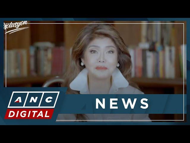 Sen. Imee Marcos withdraws from administration's Senate slate for 2025 midterm polls | ANC