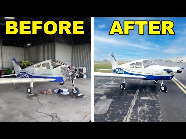 WE RESCUED THIS AIRPLANE AND REBUILT IT OVER 2 YEARS