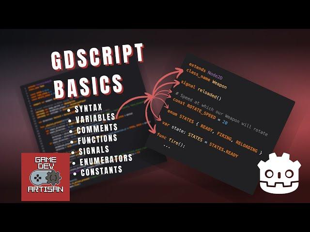 Understanding The Basics of GDScript - Godot Fundamentals