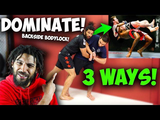 3 Ways to DOMINATE Backside Body Lock in MMA Fighting | Coach Kajan Johnson