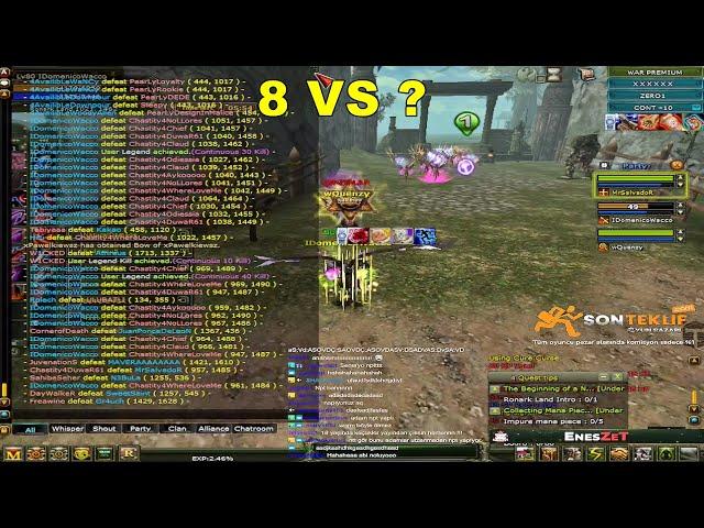 DomenicoWacco - 90 Saniye'de 25 Kill! | Knight Online