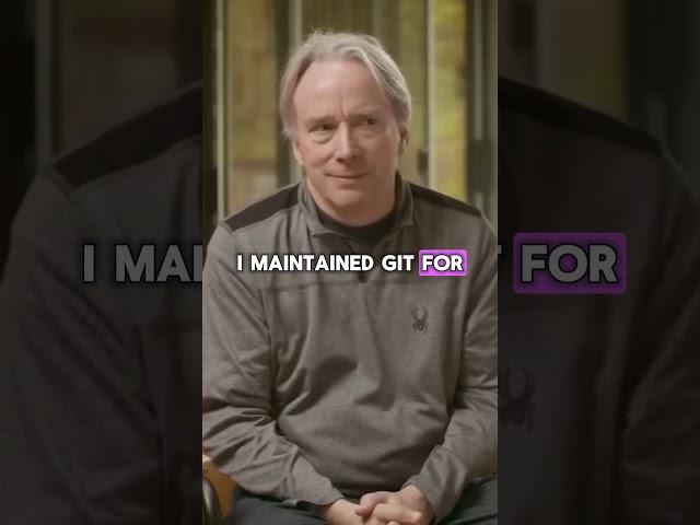 Linus Torvalds Let Go of GIT YEARS Ago #linux #pc