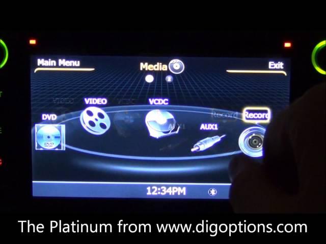 Platinum Nav DVD System from DIG Options