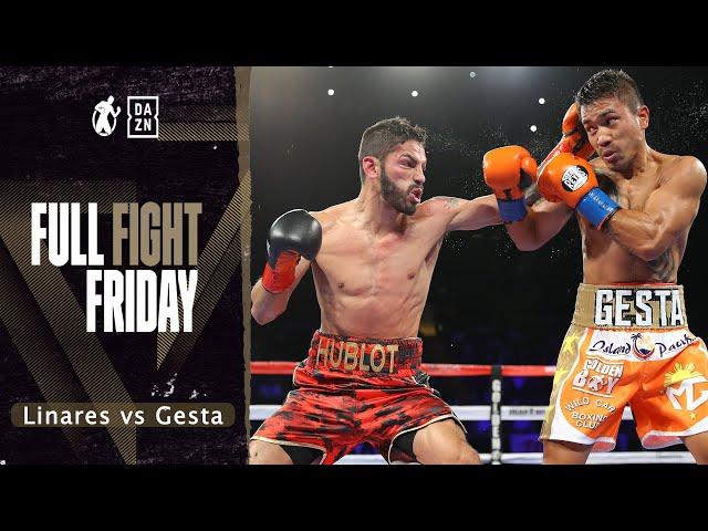 Full Fight | Jorge Linares vs Mercito Gesta! Linares Defends WBA and RingTV Lightweight Titles!