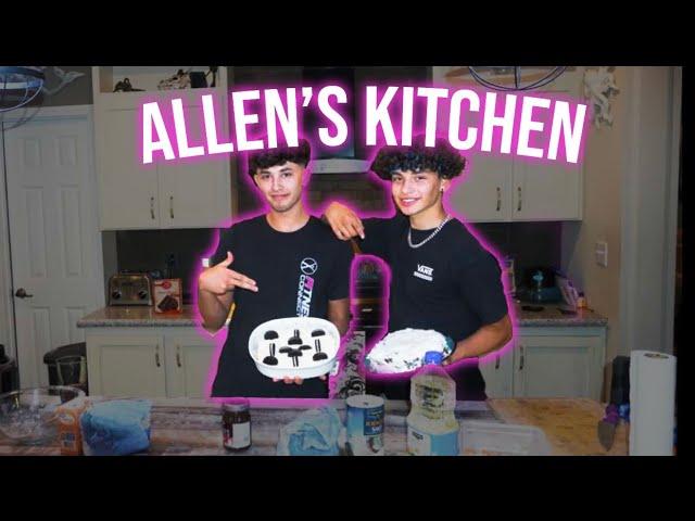 We tried to BAKE CAKES!! ( ALLENS KITCHEN!)  |  DEVIN ALLEN