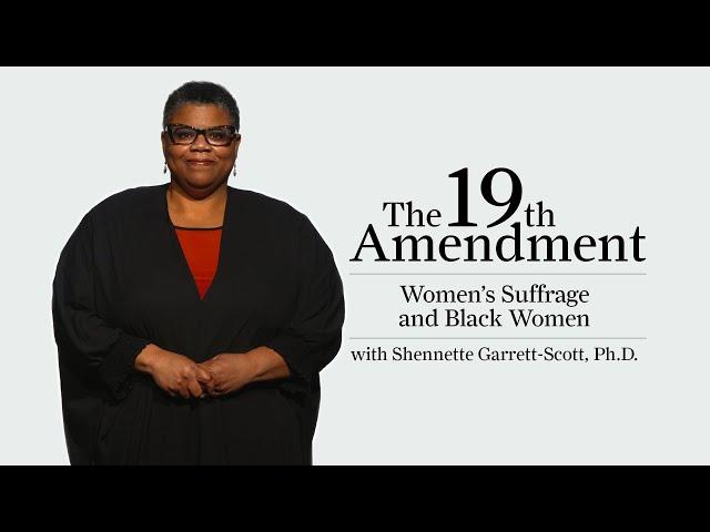 Women’s Suffrage and Black Women with Shennette Garrett-Scott, Ph.D. | MPB