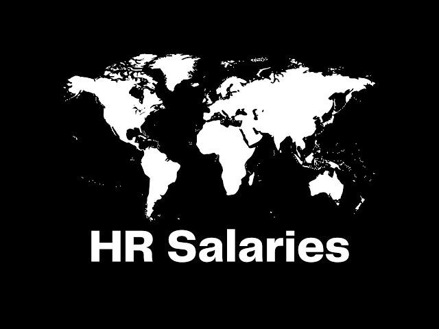 Entry level HR salaries around the world