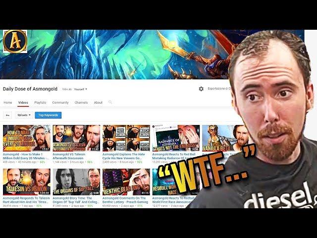 Asmongold Reacts To Daily Dose of Asmongold, Pewdiepie, MrBeast And Logan Paul Youtube Channels