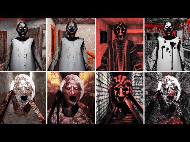 Granny Latest Version 1.8 In All Nightmare Modes Full Gameplay | Granny  DVloper New Update Mod