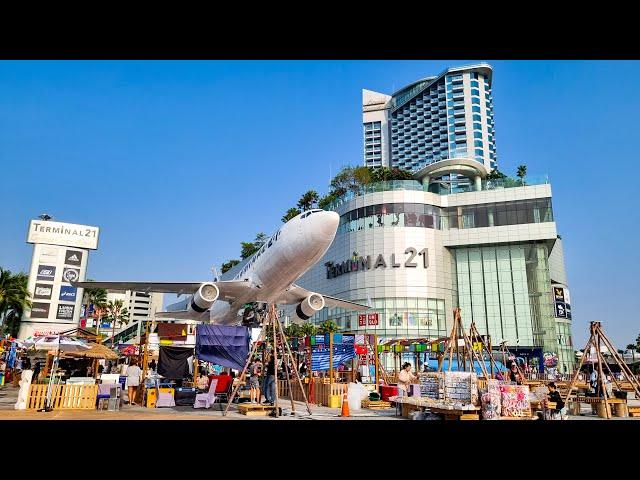 Terminal 21 - Shopping Mall, Pattaya, Thailand  4K Walking Tour