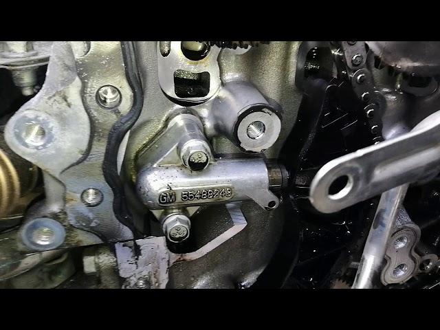 Vauxhall astra k 2016 1.6 cdti oil pump chain tensioner  noise / rattle