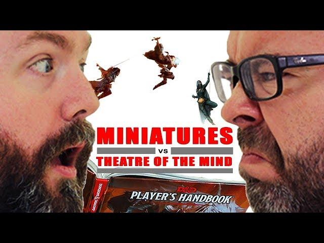 Run Combat with Miniatures vs Theater of the Mind in 5e Dungeons & Dragons