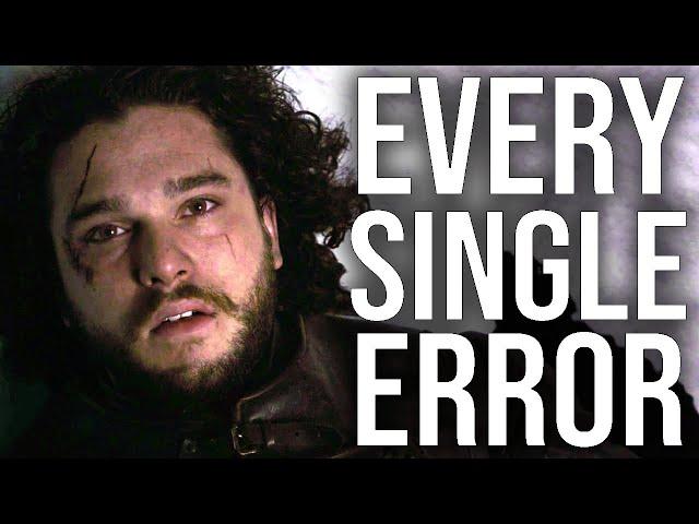 Every Error in Game of Thrones Season 5