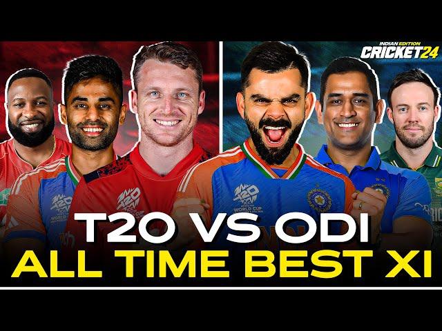 RCB's lowest IPL score in Danger  BEST T20 vs ODI XI - Cricket 24