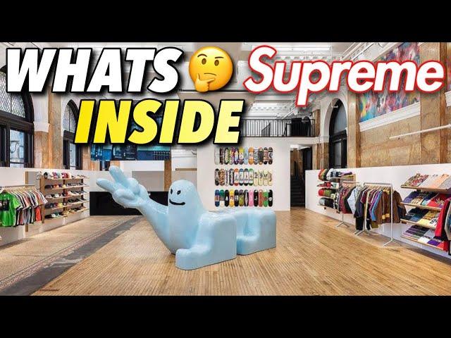 Secretly Vlogging Inside Supreme NY Stores...Whats Inside?