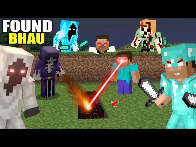 POWERFUL LASER BEAM OF HEROBRINE  WE FOUND BHAU ENTITY 606 VS DEADLORD | SEASON 3 MINECRAFT HINDI