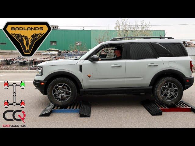 Ford Bronco Sport Badlands 4x4 Slip/Roller test: The BEST 4x4 system!