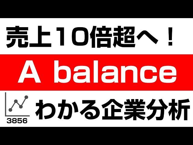 初心者でもわかる！Abalance（3856）の企業分析