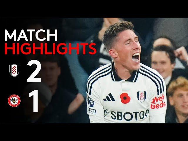 HIGHLIGHTS | Fulham 2-1 Brentford | Late Derby Day Drama 