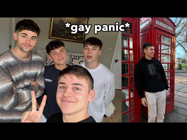 *Gay Panic* in London (We found Kit Connor!)  VLOG