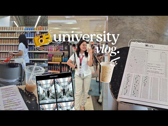 UNI VLOG | study routine before exam week, college days in my life, LPU-C | Lovely B college diaries