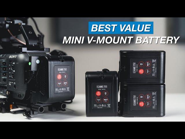 Best Budget Mini V-Mount Battery | CAME-TV Mini 99 Review