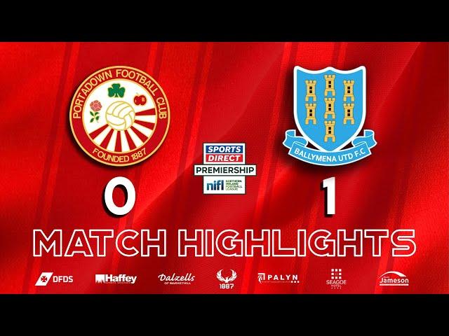 Portadown 0 - 1 Ballymena Utd | Sports Direct Premiership | 28/09/24