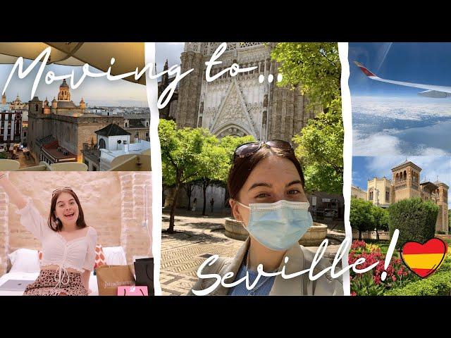  MOVING TO SEVILLE, SPAIN FOR MY YEAR ABROAD  apartment tour + exploring the city!