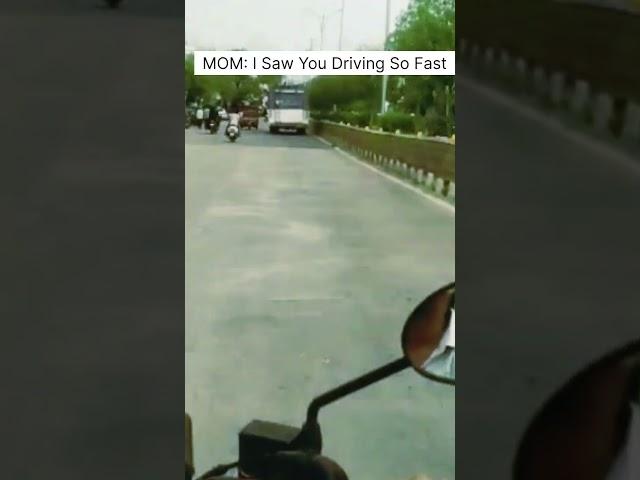 When mom see me driving fast #afthab #travel #sircilla #youtubeshorts #hyderabad #mom #youtubeindia