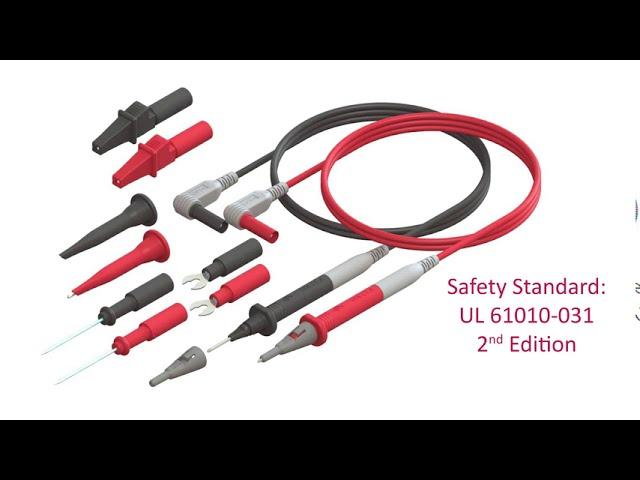 Cal Test Electronics UL Listed 3900B Series DMM Probe Accessories