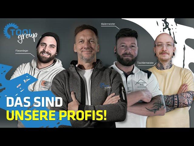 Das sind die PROFIS fürs HANDWERK! | ToolGroup