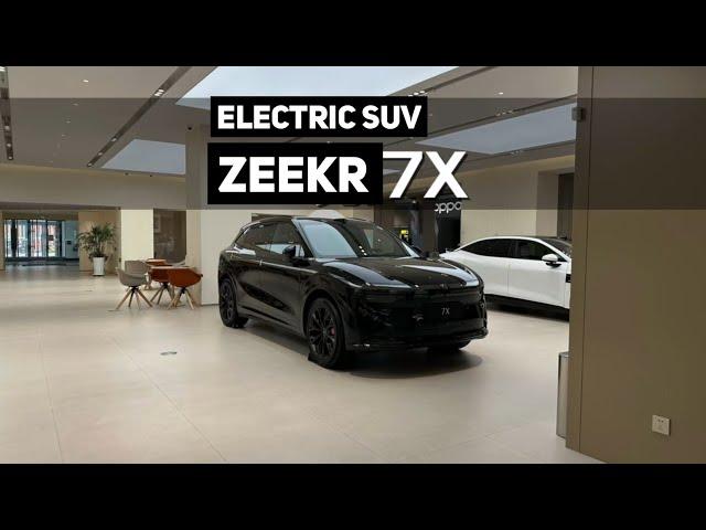 All Electric Zeekr 7X Walkaround