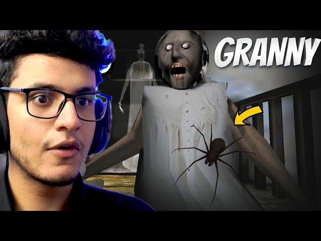 Granny Chapter 1 CAR Escape But There is a Spider...