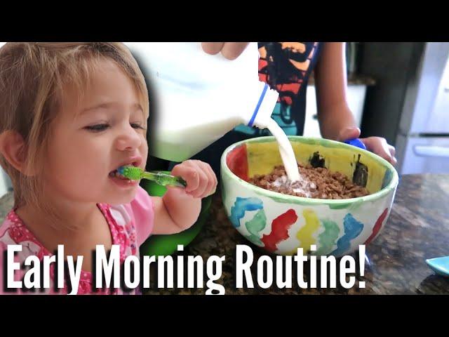 Early Morning Routine with 4 Kids / Getting Ready Before Virtual School! / Life As We Gomez