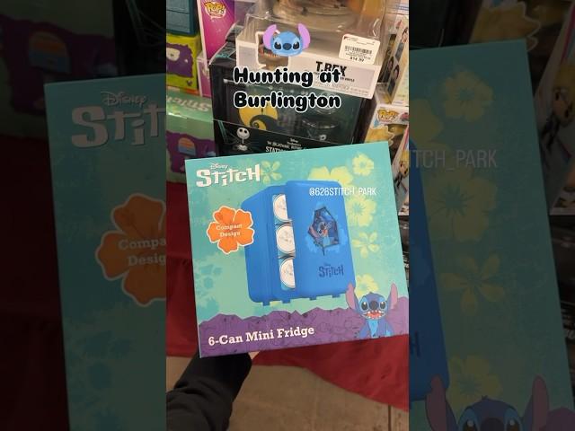 STITCH HUNTING TIME | STITCH MINI FRIDGE | CHRISTMAS SOCKS #disney #stitchfinds #haul #burlington