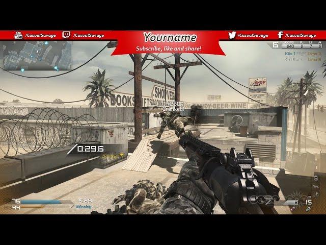 Free Twitch Overlay Template