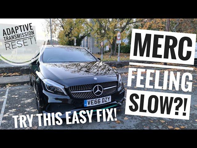 Mercedes Feeling Slow?! FIX IT NOW - Mercedes Adaptive Transmission Reset TUTORIAL!!!!