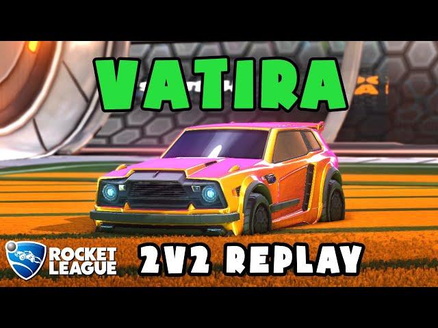 Vatira Ranked 2v2 POV #547 - Rocket League Replays