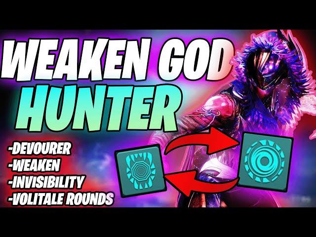 THIS NEW HUNTER Build Is Now THE BEST VOID Prismatic Build (Weakening Volatile Rounds Destiny 2)