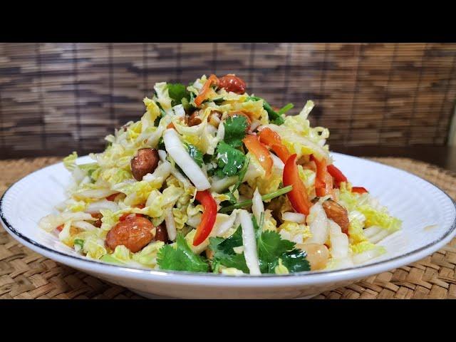 凉拌大白菜Chinese cabbage salad