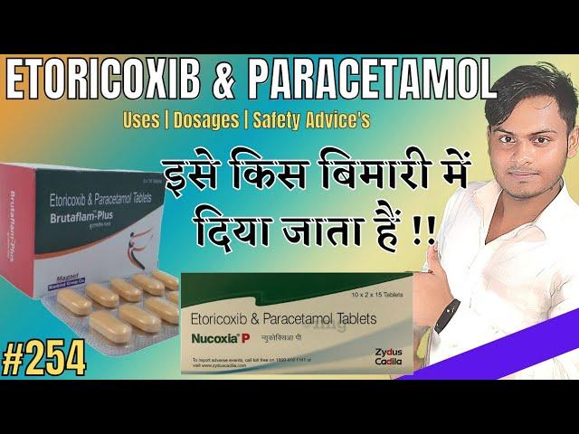 Etoricoxib and paracetamol tablets | Nucoxia p tablet | Etoricoxib & paracetamol tablets | Etoford p