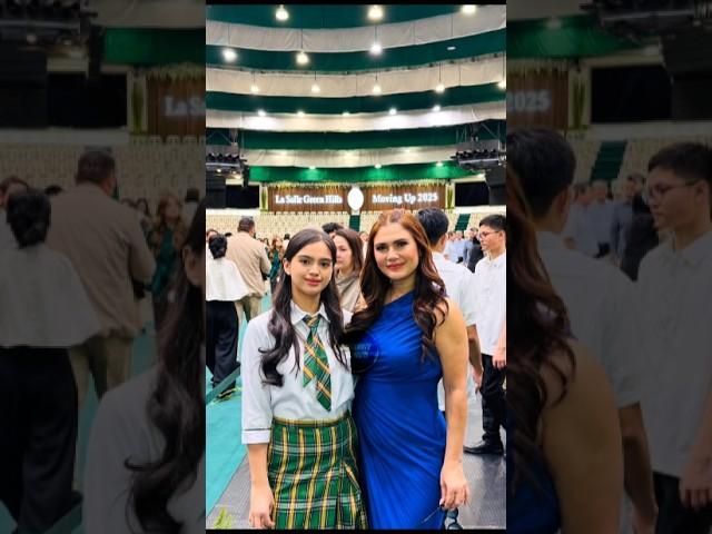 LOOK PROUD MOM VINA MORALES TO HER DAUGHTER CEANA IN HER MOVING UP #shortsviral