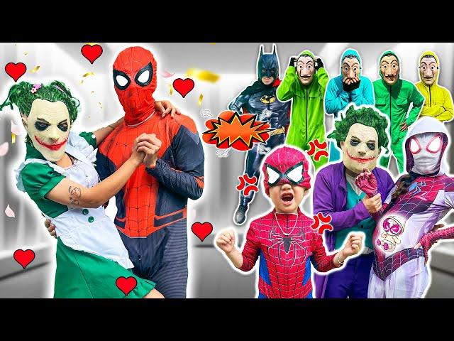 Top New Pro 5 SPIDER-MAN in 1 House?JOKER Misunderstands Spider-man- SPIDER-MAN's Story New Season 7