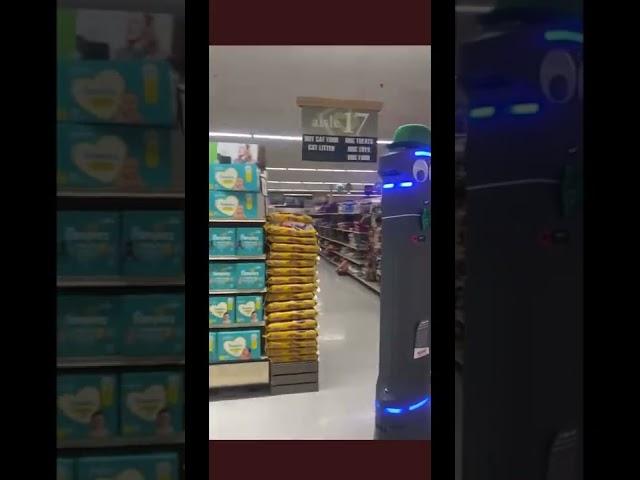 Inventory Robot at a Grocery Store