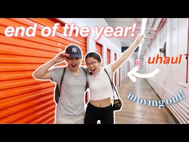 college move out vlog! finishing my first year at yale