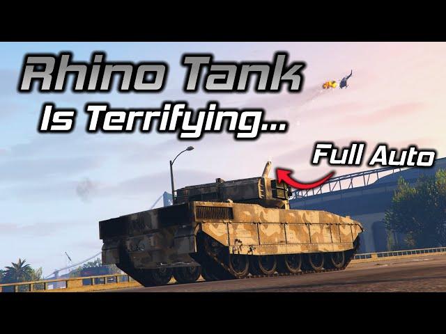 This Rhino Tank is TERRIFYING...