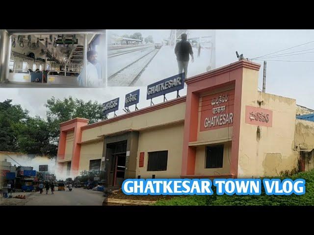 Ghatkesar railway terminal vlog | ghatkesar town2022 | Prashi Modi